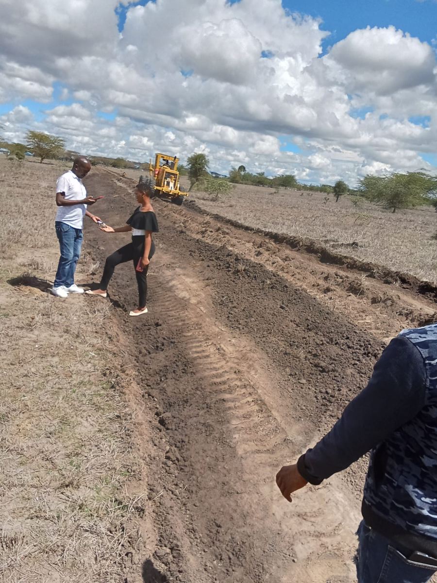 Ground preparation for a new project