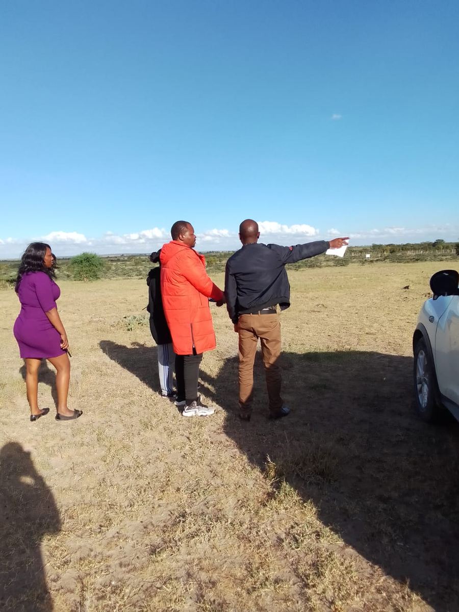 Site visit with clients